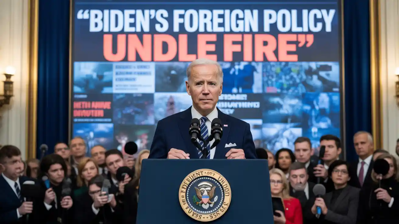 Biden’s Foreign Policy Under Fire as Global Conflicts Intensify