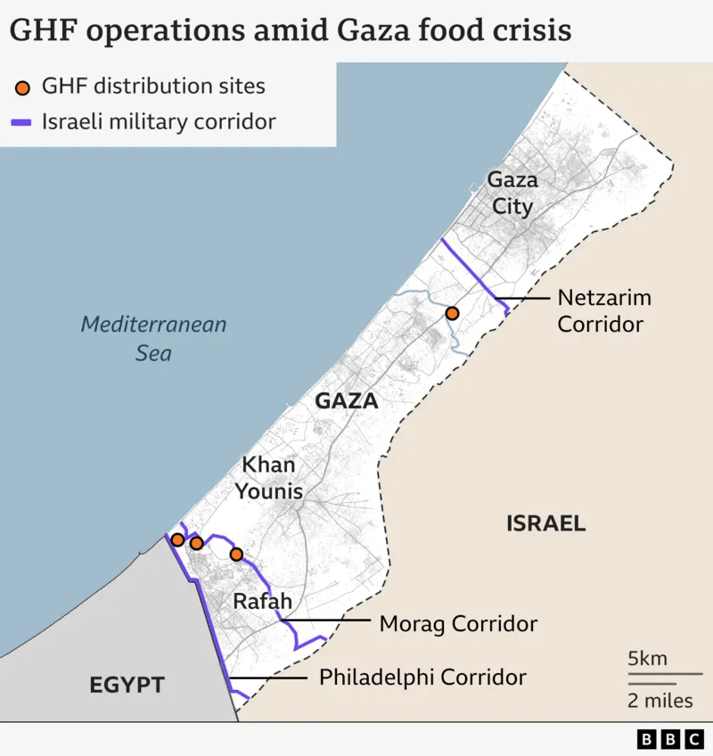 Trump envoy visits controversial Gaza aid 3 image 5